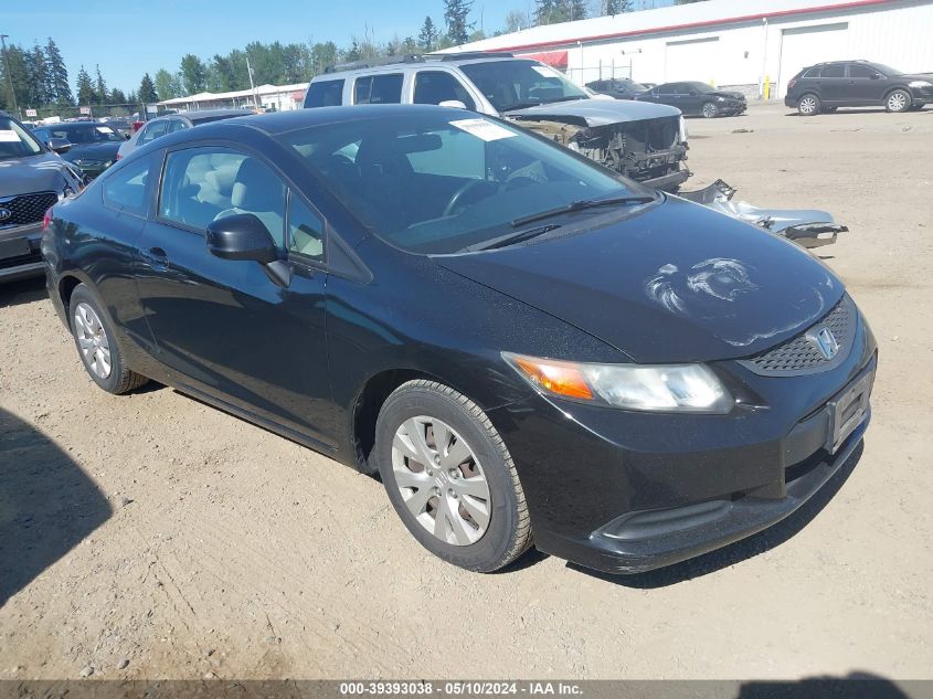 2012 Honda Civic Lx VIN: 2HGFG3B5XCH547097 Lot: 39393038