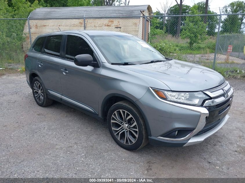 2016 Mitsubishi Outlander Es VIN: JA4AD2A30GZ008807 Lot: 39393041