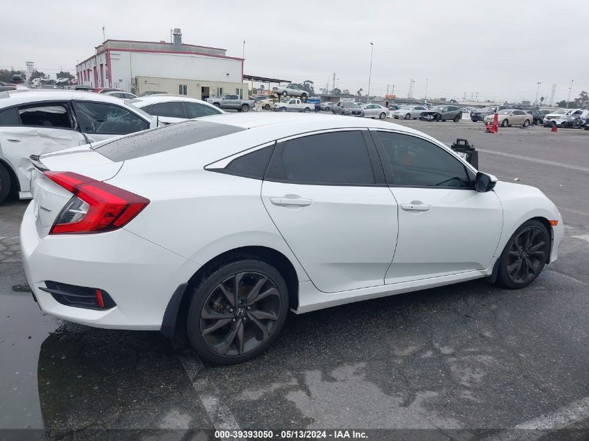 2020 Honda Civic Sport VIN: 19XFC2F8XLE205363 Lot: 39393050