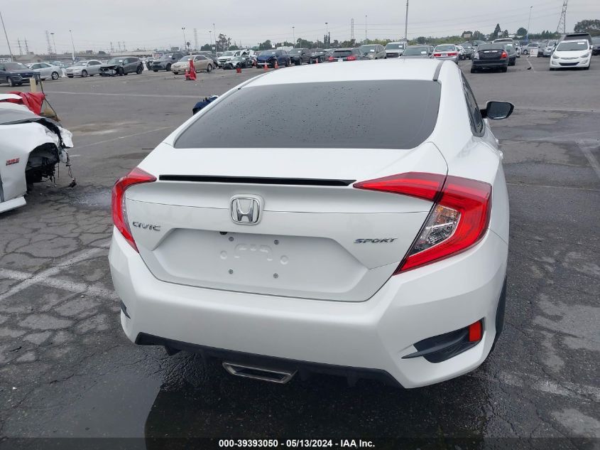 2020 Honda Civic Sport VIN: 19XFC2F8XLE205363 Lot: 39393050