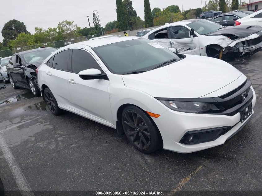 2020 Honda Civic Sport VIN: 19XFC2F8XLE205363 Lot: 39393050