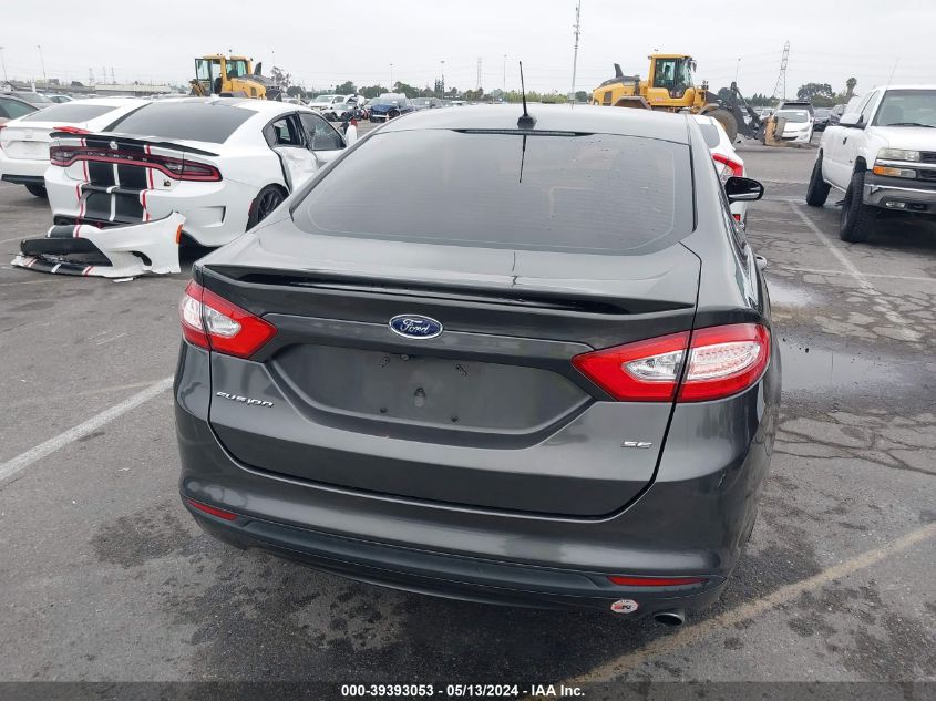 2016 Ford Fusion Se VIN: 3FA6P0H74GR115465 Lot: 39393053