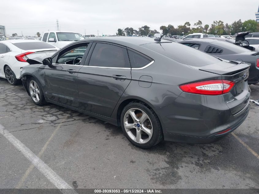 2016 FORD FUSION SE - 3FA6P0H74GR115465