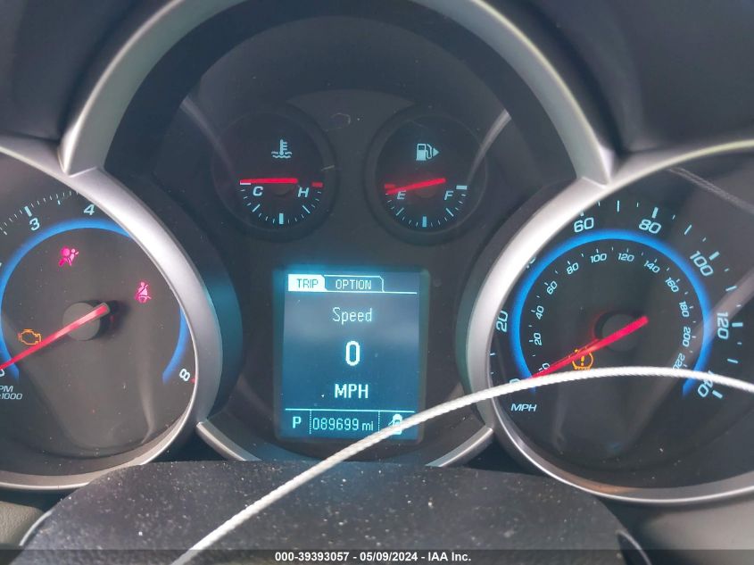 2015 Chevrolet Cruze 1Lt Auto VIN: 1G1PC5SB2F7294446 Lot: 39393057