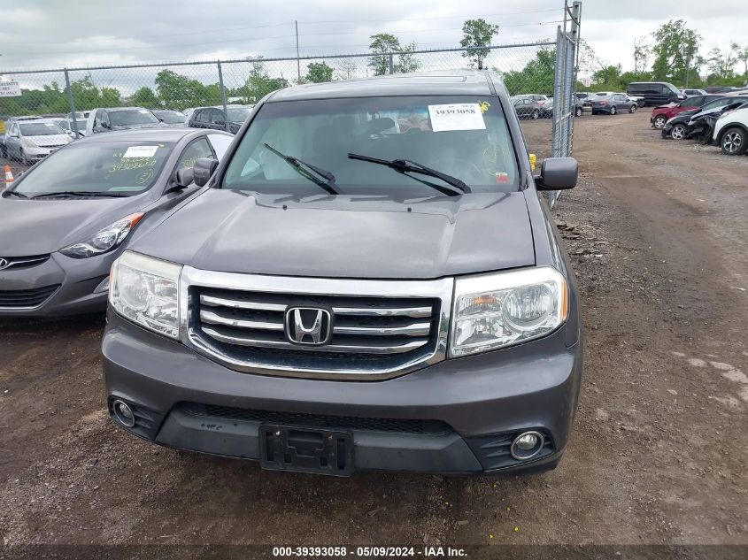 2014 Honda Pilot Ex-L VIN: 5FNYF4H59EB035394 Lot: 39393058