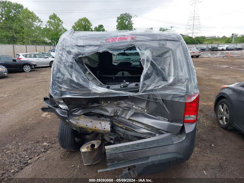 2014 Honda Pilot Ex-L VIN: 5FNYF4H59EB035394 Lot: 39393058