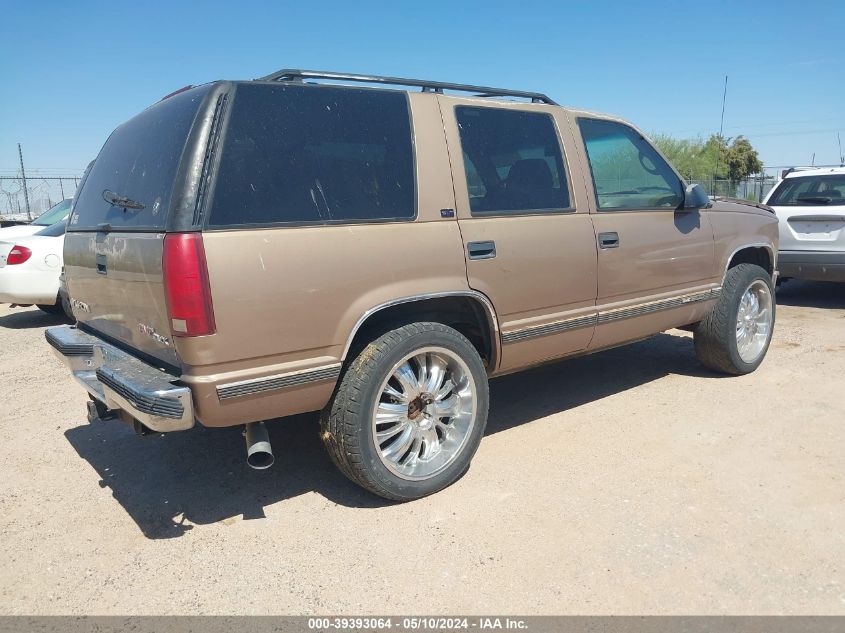 1995 GMC Yukon VIN: 1GKEK13K5SJ759862 Lot: 39393064