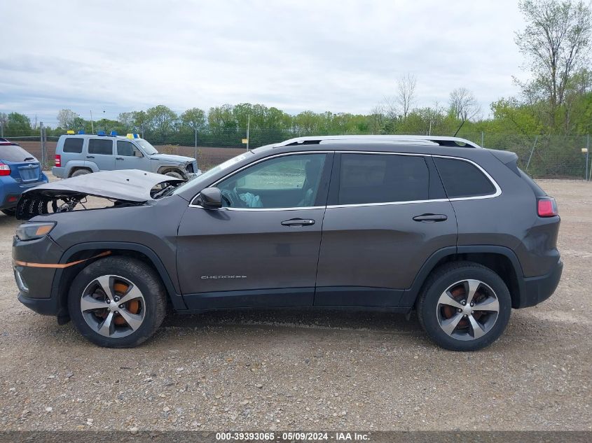 2019 Jeep Cherokee Limited 4X4 VIN: 1C4PJMDX5KD345630 Lot: 39393065