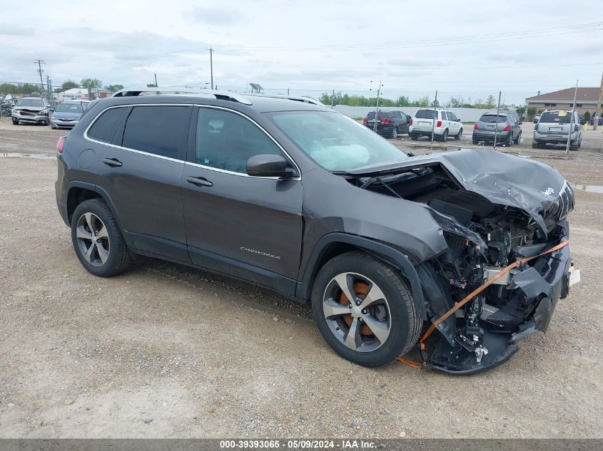 2019 Jeep Cherokee Limited 4X4 VIN: 1C4PJMDX5KD345630 Lot: 39393065