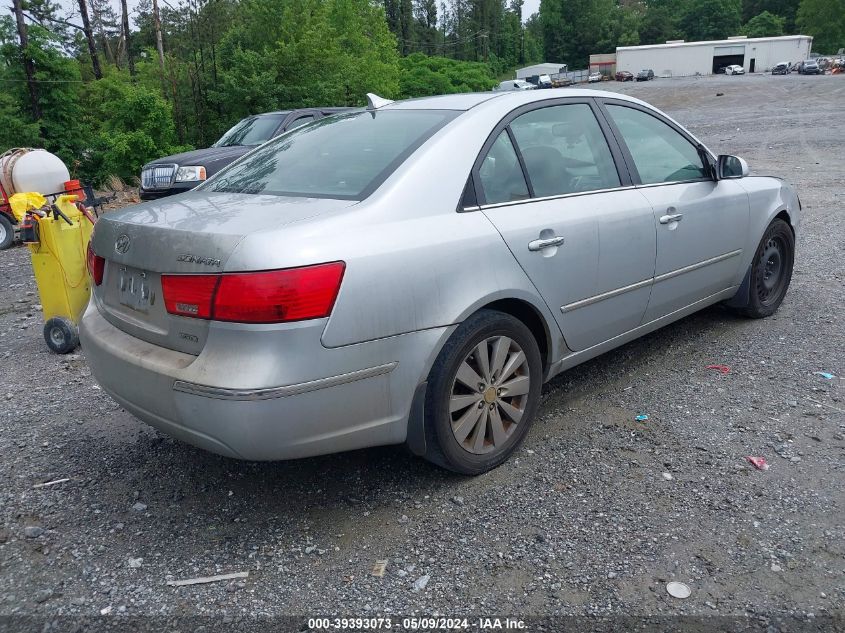 2009 Hyundai Sonata Limited VIN: 5NPEU46C89H556639 Lot: 39393073