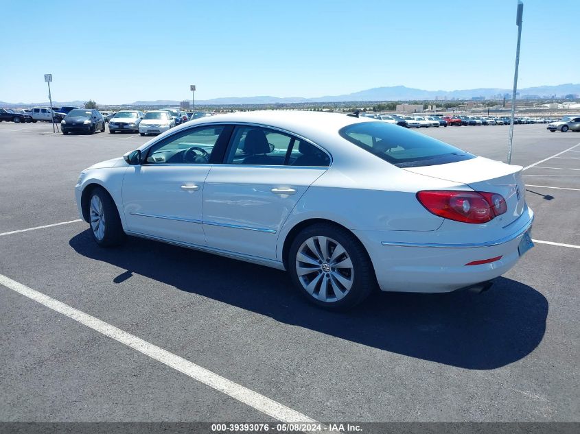 2012 Volkswagen Cc Sport VIN: WVWMP7AN8CE502147 Lot: 39393076