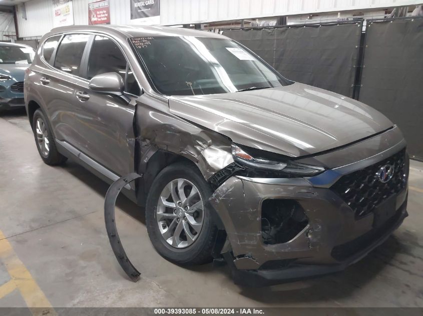 2019 Hyundai Santa Fe Se VIN: 5NMS23AD7KH081877 Lot: 39393085