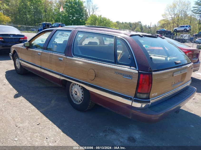 1991 Buick Roadmaster Estate VIN: 1G4BR83E2MW402914 Lot: 39393086