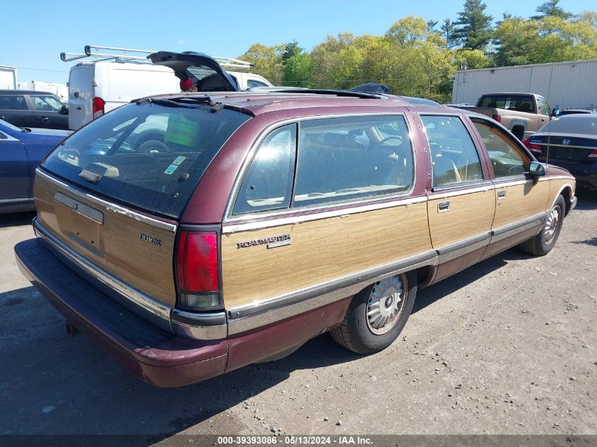 1991 Buick Roadmaster Estate VIN: 1G4BR83E2MW402914 Lot: 39393086