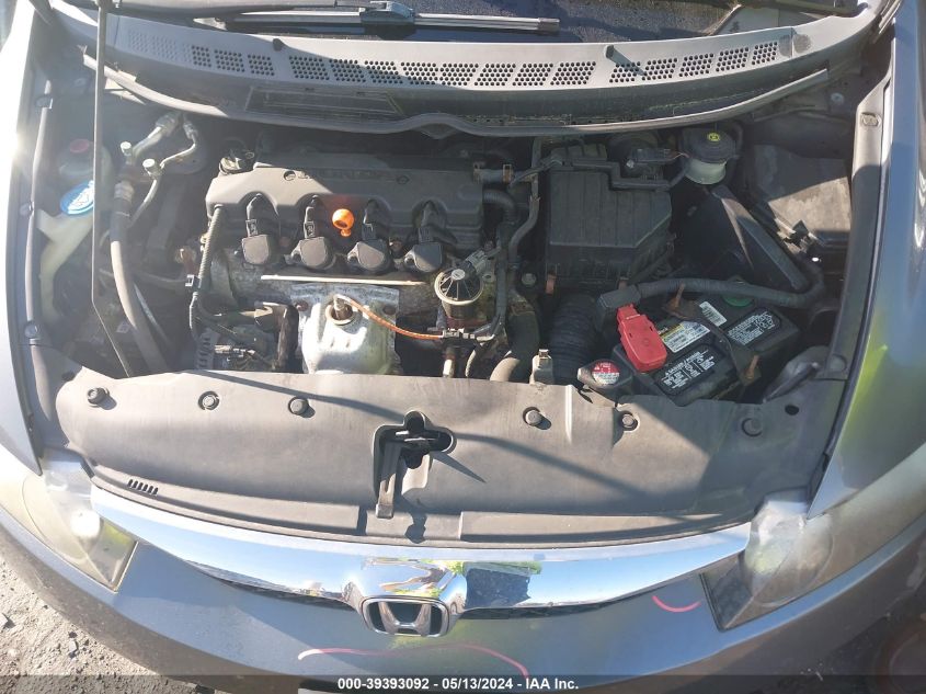 2009 Honda Civic Lx VIN: 2HGFA16529H348960 Lot: 39393092