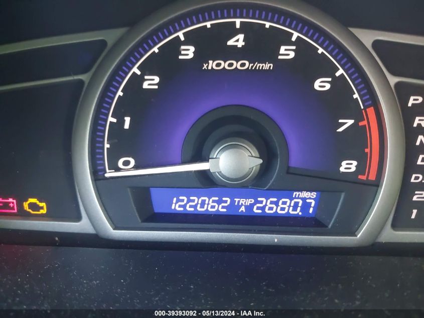 2009 Honda Civic Lx VIN: 2HGFA16529H348960 Lot: 39393092