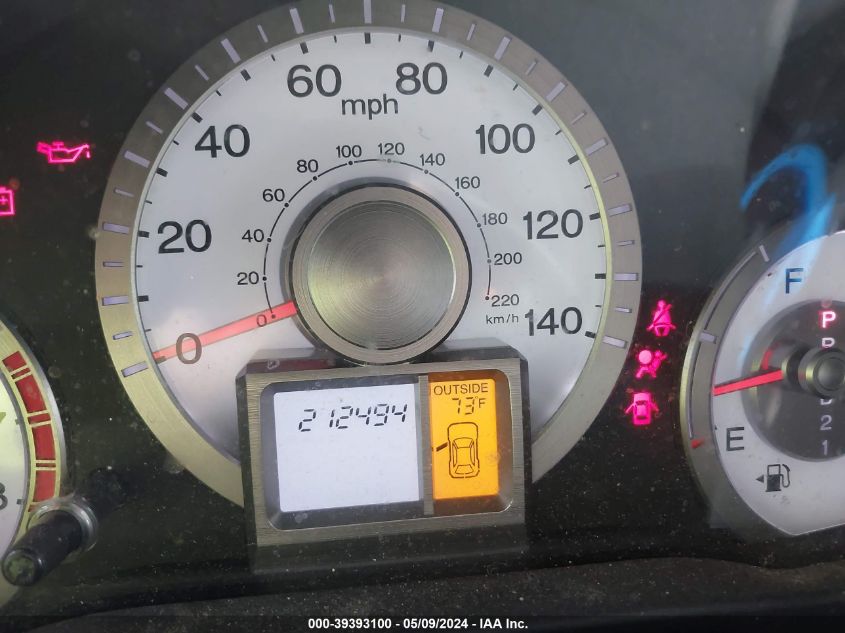 2011 Honda Pilot Ex-L VIN: 5FNYF4H52BB055515 Lot: 39393100