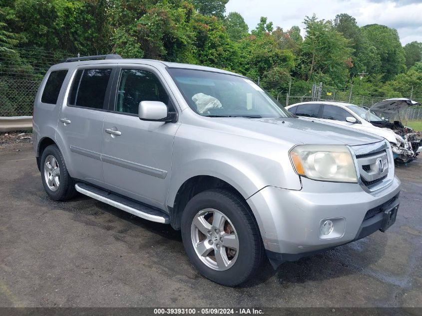 2011 Honda Pilot Ex-L VIN: 5FNYF4H52BB055515 Lot: 39393100