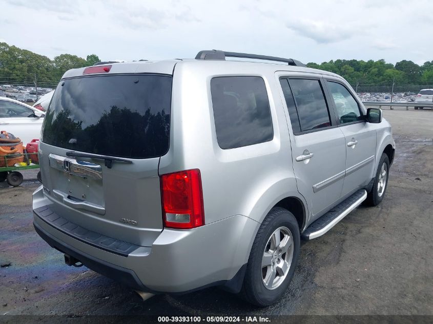 2011 Honda Pilot Ex-L VIN: 5FNYF4H52BB055515 Lot: 39393100