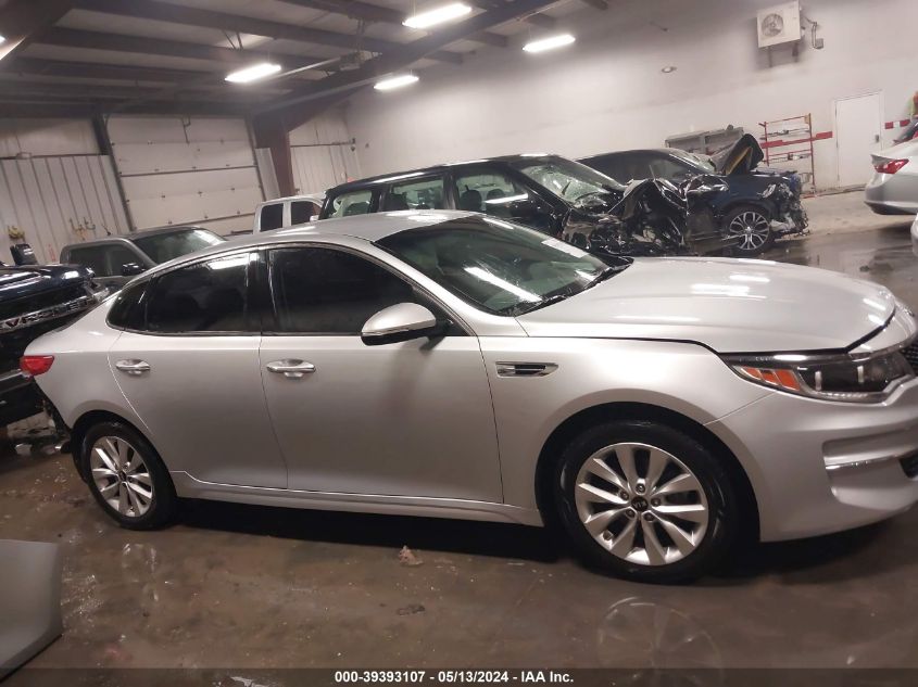 2016 KIA OPTIMA EX - 5XXGU4L39GG072923