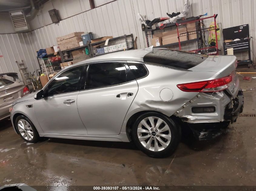 2016 KIA OPTIMA EX - 5XXGU4L39GG072923