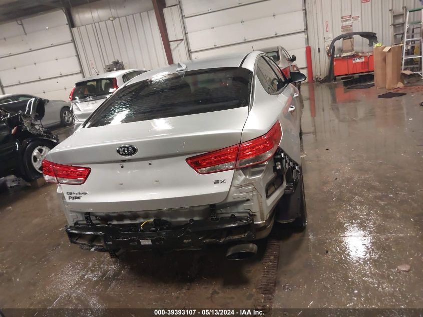 2016 Kia Optima Ex VIN: 5XXGU4L39GG072923 Lot: 39393107