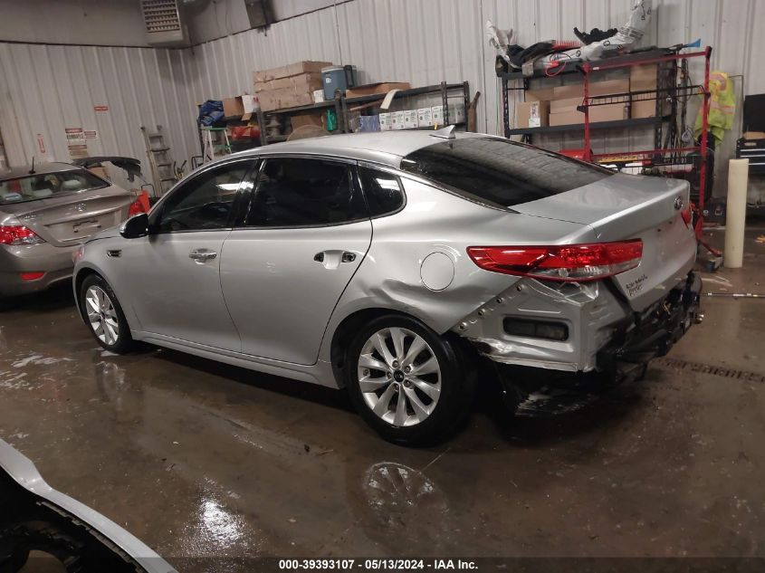 2016 KIA OPTIMA EX - 5XXGU4L39GG072923