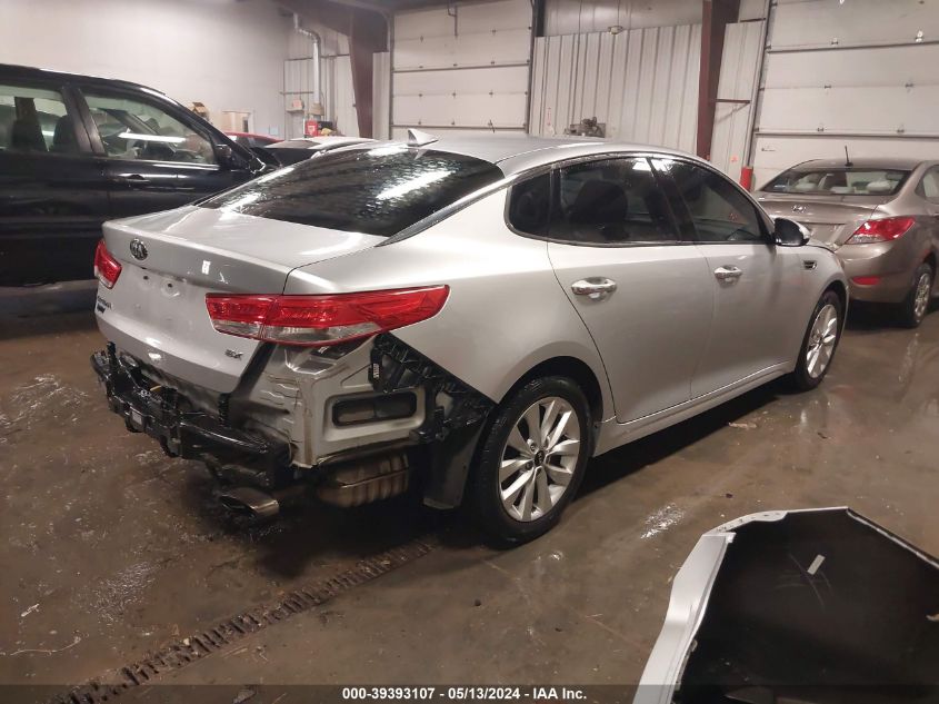 2016 KIA OPTIMA EX - 5XXGU4L39GG072923