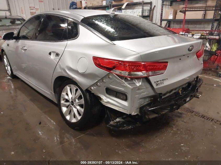 2016 KIA OPTIMA EX - 5XXGU4L39GG072923