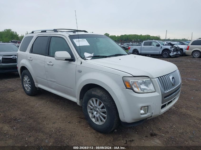 2009 Mercury Mariner Premier V6 VIN: 4M2CU87G59KJ24618 Lot: 39393113