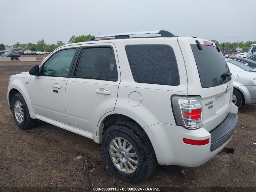 2009 Mercury Mariner Premier V6 VIN: 4M2CU87G59KJ24618 Lot: 39393113