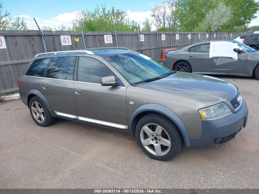 2005 Audi Allroad VIN: WA1YD64B05N013387 Lot: 39393114