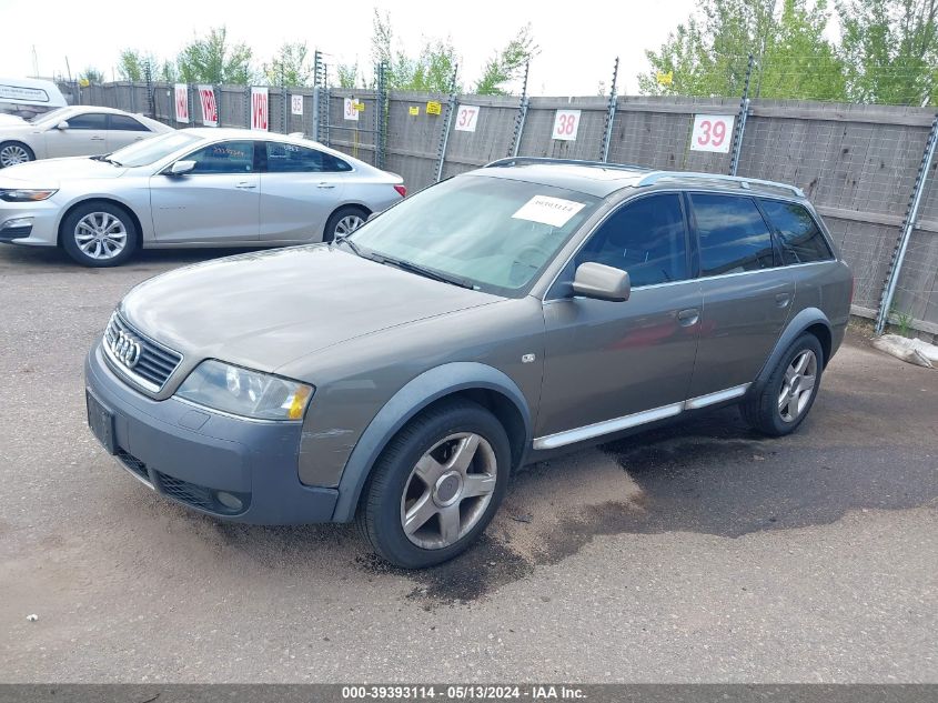 2005 Audi Allroad VIN: WA1YD64B05N013387 Lot: 39393114