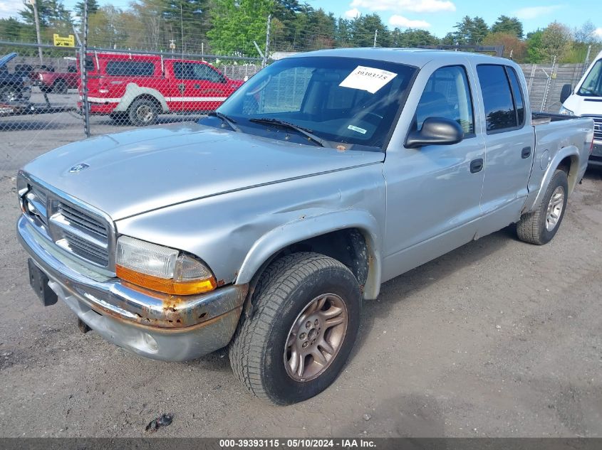 2003 Dodge Dakota Slt VIN: 1D7HG48N33S359296 Lot: 39393115