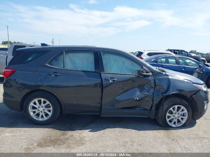 2018 Chevrolet Equinox Ls VIN: 2GNAXHEV9J6240604 Lot: 39393118