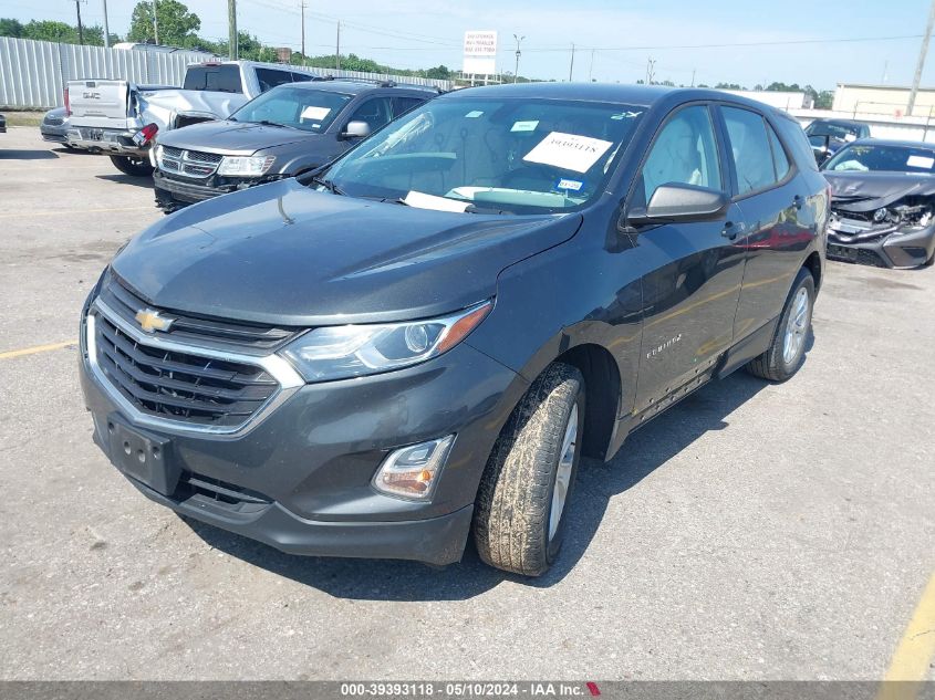 2018 Chevrolet Equinox Ls VIN: 2GNAXHEV9J6240604 Lot: 39393118