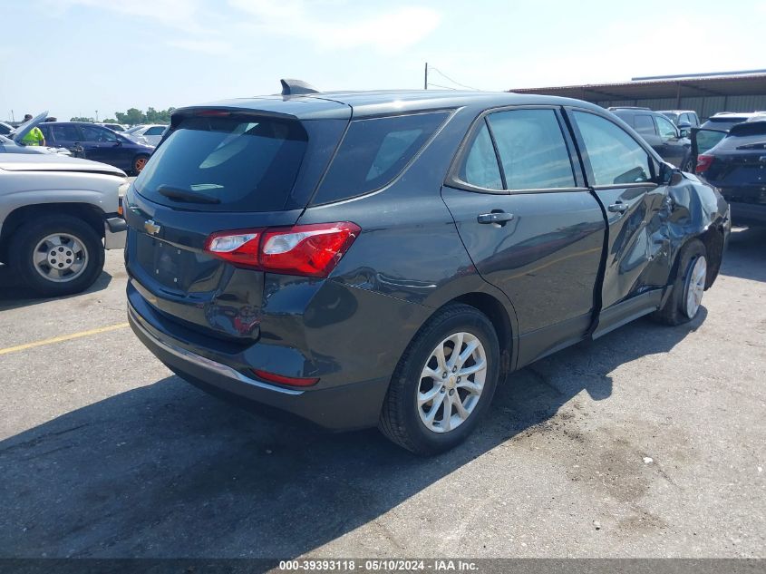 2018 Chevrolet Equinox Ls VIN: 2GNAXHEV9J6240604 Lot: 39393118