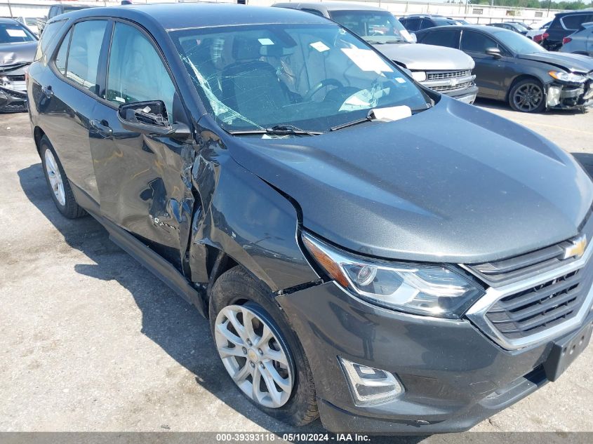 2018 Chevrolet Equinox Ls VIN: 2GNAXHEV9J6240604 Lot: 39393118