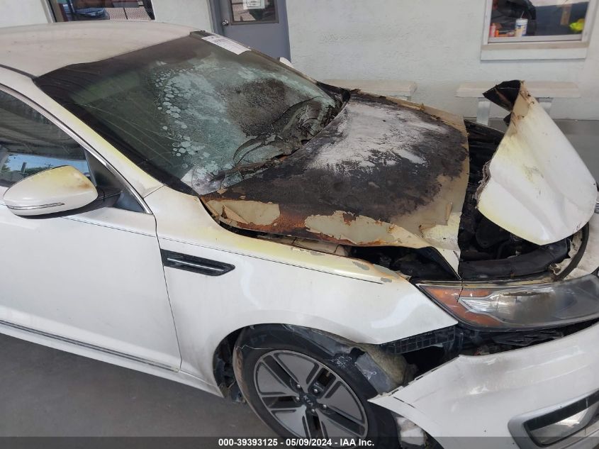 2011 Kia Optima Hybrid Ex VIN: KNAGM4AD2B5007370 Lot: 39393125