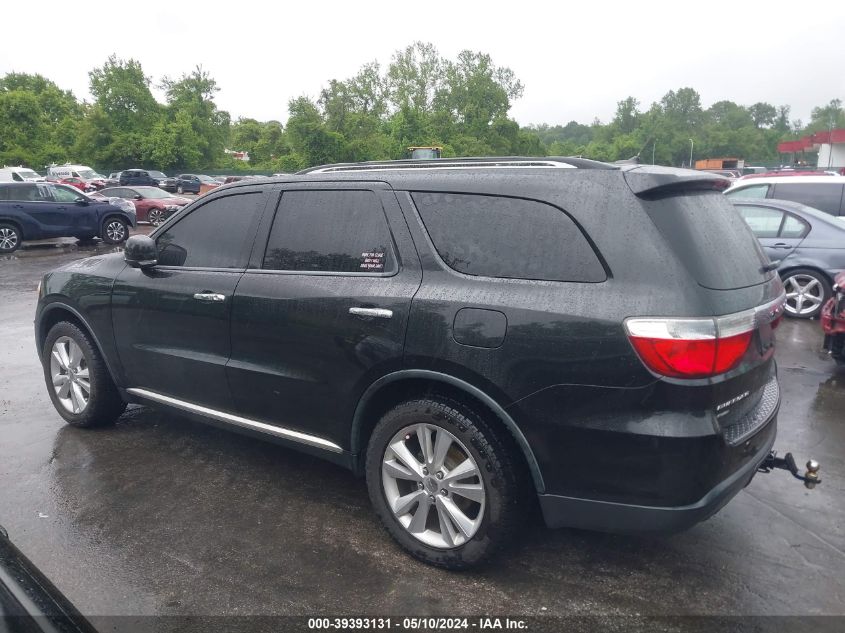 2013 Dodge Durango Crew VIN: 1C4RDJDGXDC665629 Lot: 39393131