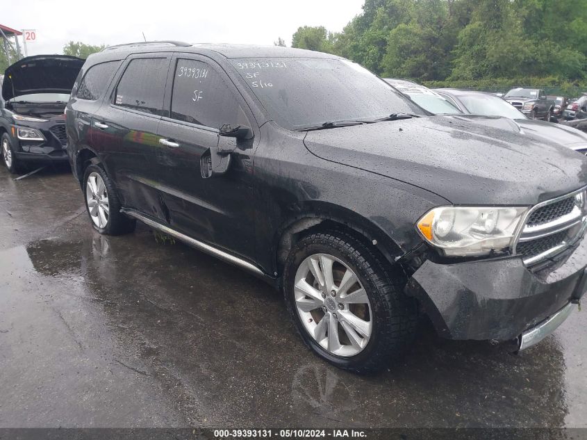 2013 Dodge Durango Crew VIN: 1C4RDJDGXDC665629 Lot: 39393131