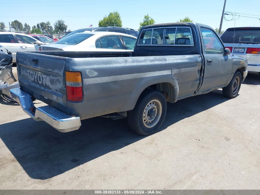 1991 Toyota Pickup 1/2 Ton Lng Wheelbase Dlx VIN: JT4RN82P0M5034921 Lot: 39393133