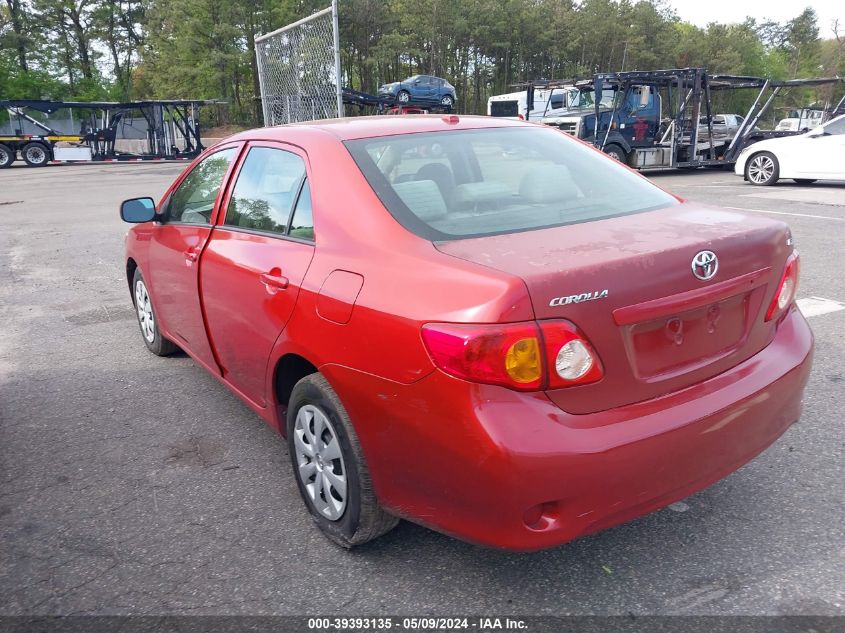 2010 Toyota Corolla Le VIN: 2T1BU4EE0AC223767 Lot: 39393135