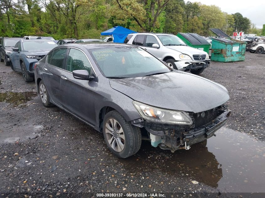 2014 Honda Accord Lx VIN: 1HGCR2F39EA219929 Lot: 39393137