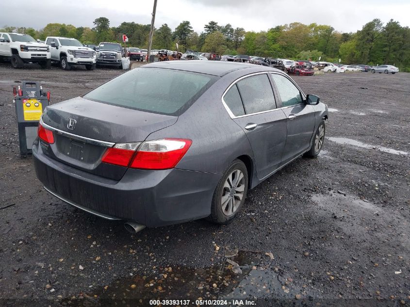 2014 Honda Accord Lx VIN: 1HGCR2F39EA219929 Lot: 39393137