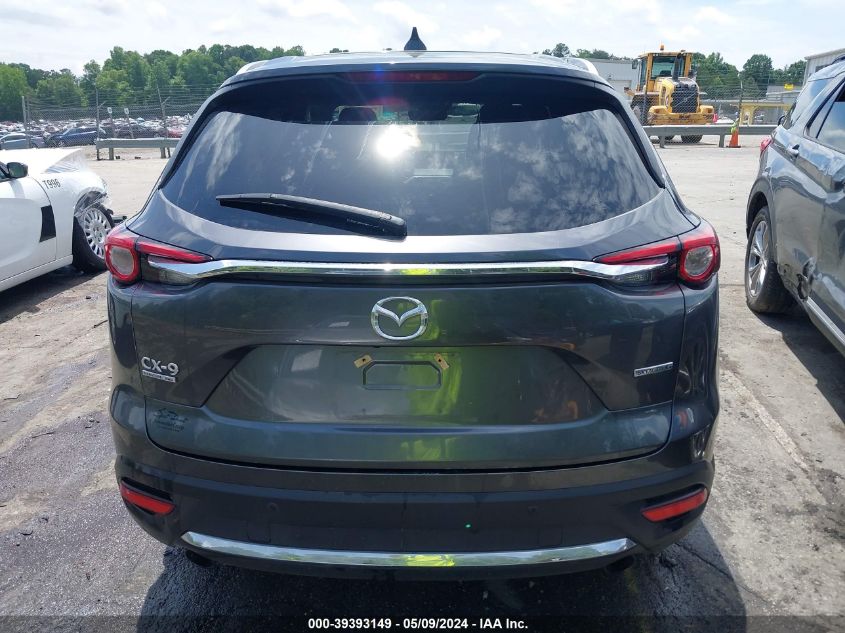 2021 Mazda Cx-9 Signature VIN: JM3TCBEY9M0534982 Lot: 39393149