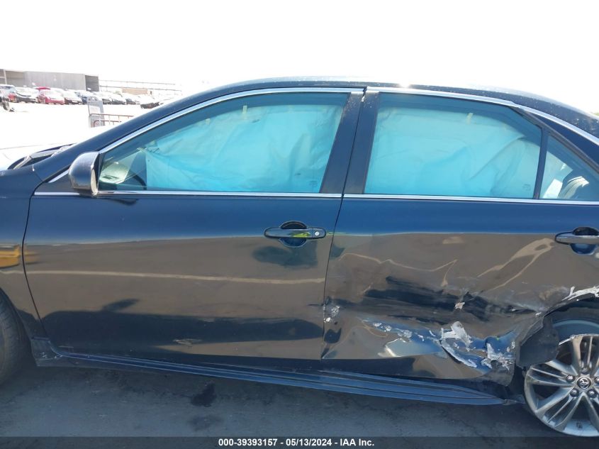 2016 Toyota Camry Se VIN: 4T1BF1FK7GU570419 Lot: 39393157