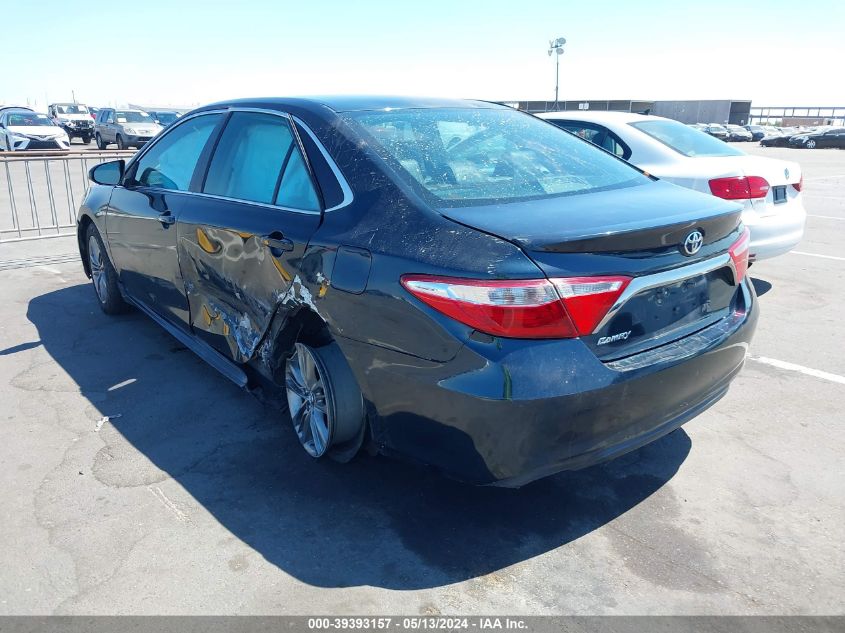 2016 Toyota Camry Se VIN: 4T1BF1FK7GU570419 Lot: 39393157