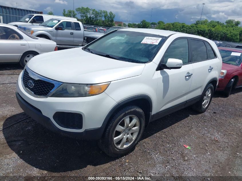 2012 Kia Sorento Lx VIN: 5XYKT3A17CG216838 Lot: 39393160