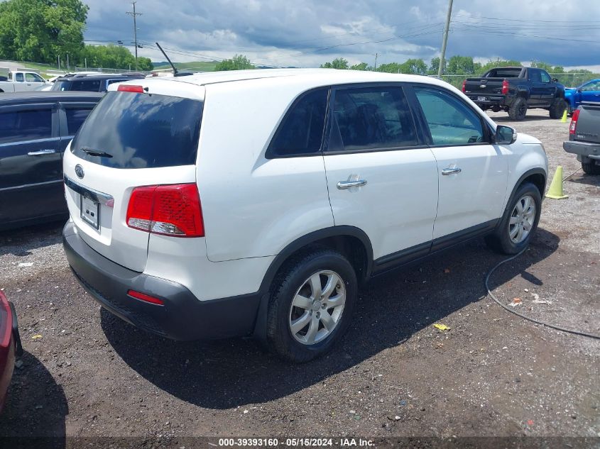 2012 Kia Sorento Lx VIN: 5XYKT3A17CG216838 Lot: 39393160